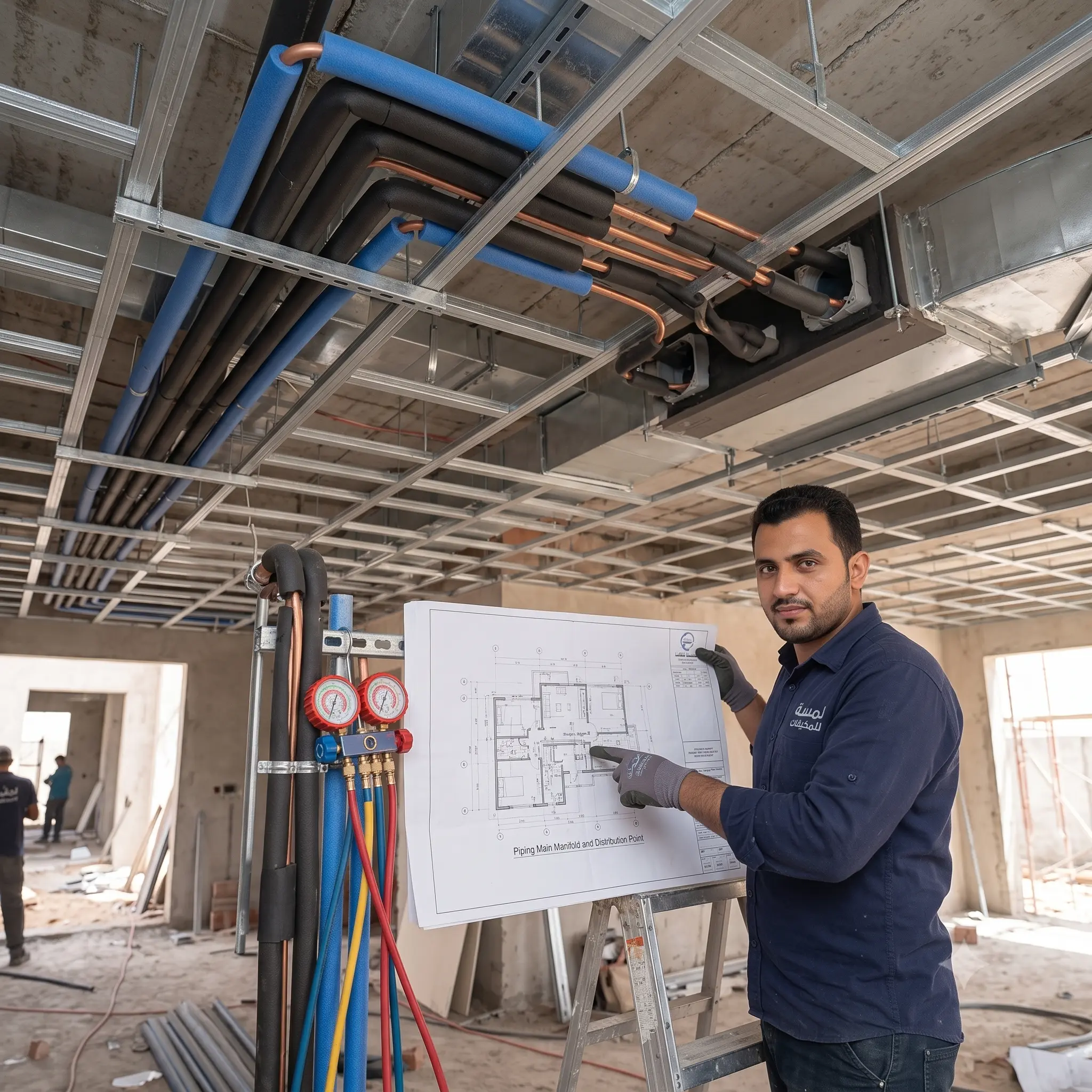 تنفيذ مخططات تكييف كونسيلد ومر المركزي بالرياض
